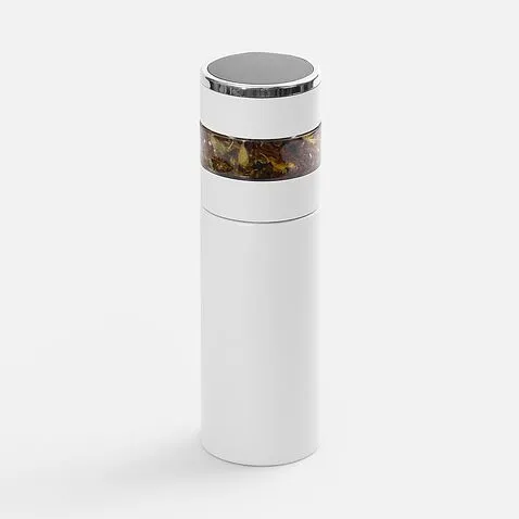 Смарт-бутылка с инфьюзером Thermory, белая