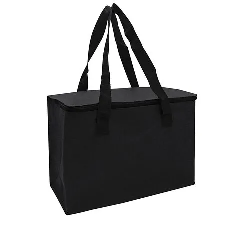 Сумка-холодильник Гренландия, черная Сумка-холодильник Гренландия, черная