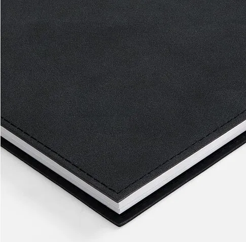 Ежедневник Notera Maxi, недатированный, черный