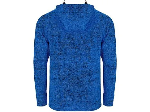 Толстовка на молнии Everest, меланжевый королевский синий