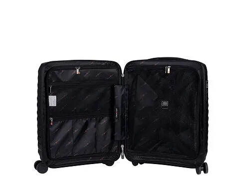 Чемодан Eberhart Dune для ручной клади S полипропилен черный 46D-009-420