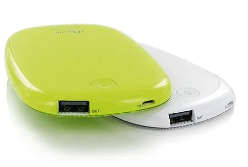 PowerBank, алюминиевый корпус, емкость  4000 мАч, зеленый