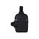 Сумка кросс-боди BUGATTI БЛАНК ОБЛЕГЧЕННАЯ | BLANC DELIGHT, черная, нейлон RPET600D/тарпаулин/полиэстер, 14х3,5х18 см, 0,8 л