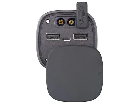 Пуско-зарядное устройство Rombica NEO Boost, 10400 мАч, алюминий, LED, серебристый