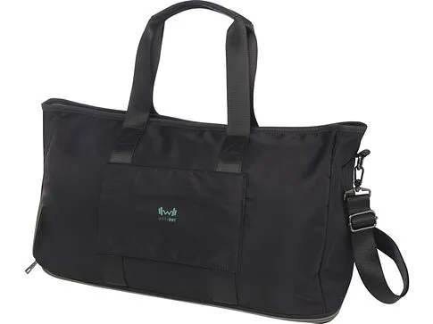 Rhine расширяемая спортивная сумка на 35 л из переработанных материалов по стандарту GRS, сплошной черный