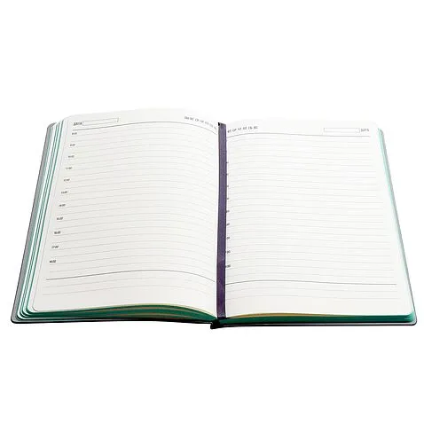 Ежедневник A5 недатированный Carisma в мягком переплёте, зеленый