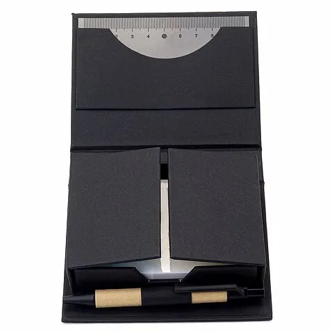 Набор для записей со стикерами Notora, черный