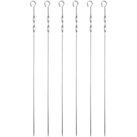 Набор шампуров в чехле Long Bower, черный