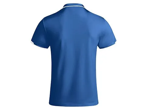 Рубашка-поло Tamil мужская, королевский синий/белый
