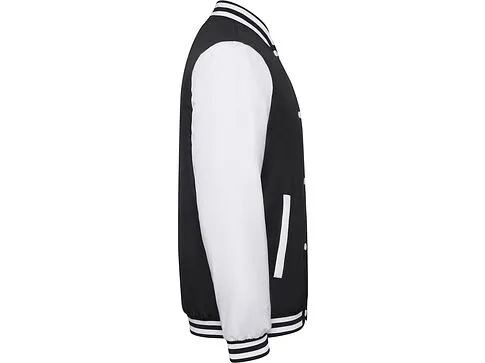 Бомбер утепленный California унисекс, черный/белый