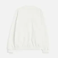 Бомбер унисекс Nuppu, молочно-белый