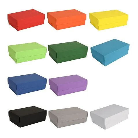 Коробка подарочная COLOR, 17x11,5x6 см, разноцветный