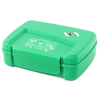 Ланчбокс (контейнер для еды) Snackpack, зелёный