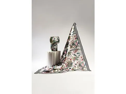 Платок Фазаны. Varvara