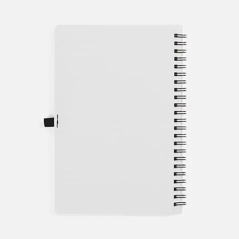 Блокнот на пружине Stone Line, белый
