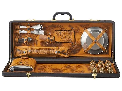 Подарочный набор Королевская охота, коричневый