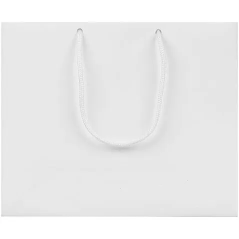 Пакет бумажный с ламинацией Lami Tote S, белый