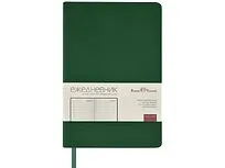 Ежедневник А5 Megapolis Color New soft-touch, зеленый