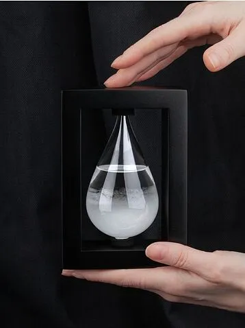 Штормгласс Elusive Mist, черный