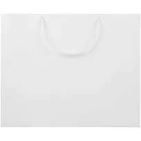 Пакет бумажный с ламинацией Lami Tote L, белый