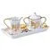 Набор  quot;Мелисса quot; (молочник и сахарница на блюдце), 17 * 8,5 *7 см 167379