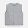 Жилет унисекс Veter, серый