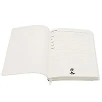 Ежедневник A5 недатированный Dante в мягком переплёте софт-тач, белый