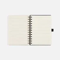 Блокнот на спирали Intrigo, белый