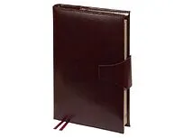 Ежедневник полудатированный А5 Windsor, коричневый