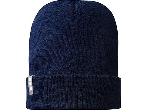 Hale, шапка из пряжи Polylana, темно-синий