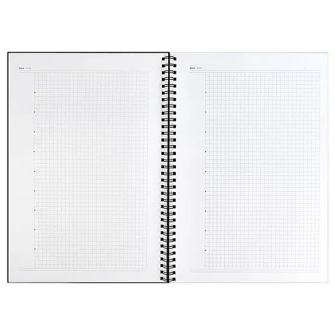 Ежедневник Notera Maxi, недатированный, черный