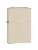 Зажигалка ZIPPO Classic с покрытием Cream Matte, латунь/сталь, матовая, кремовый