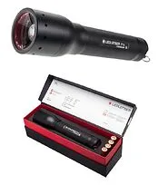 Профессиональный ручной фонарь LED LENSER P14, 150 lm, черный