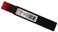 Грифели чернографитные Rotring. 2B, 2 mm, 12 шт. в пенале, S0230351