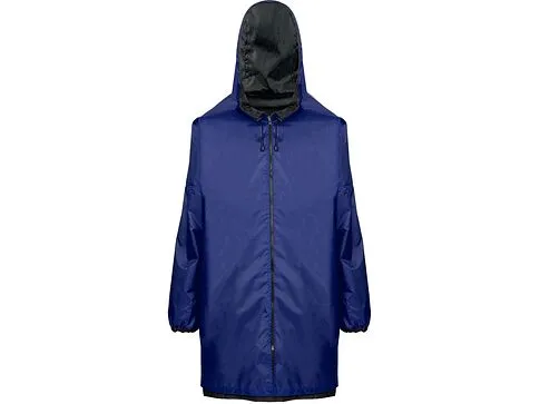 Дождевик Bi-color унисекс, синий классический/черный