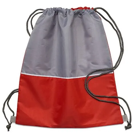 Рюкзак Orvill, 210D, серый/красный Рюкзак Orvill, 210D, серый/красный