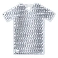 Светоотражатель «Футболка», белый