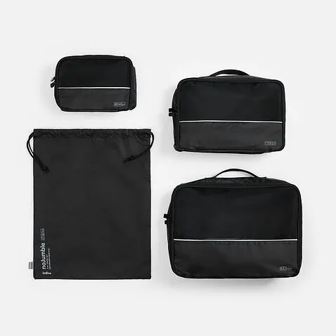 Дорожный набор сумок noJumble 4 в 1, черный