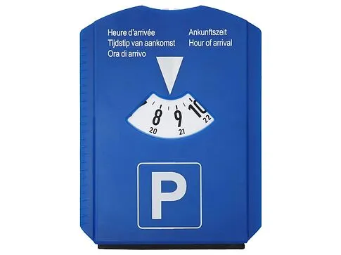 Парковочный диск 5 в 1, синий