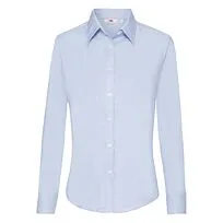 Рубашка женская LONG SLEEVE OXFORD SHIRT LADY-FIT 135