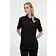 Рубашка поло унисекс Senti, черная