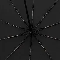 Зонт складной Cloudburst в подарочной упаковке, черный