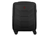 Чемодан WENGER Prymo, чёрный, малый, 40х55х20 см, 36 л, ABS+PC