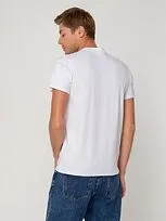 Футболка мужская T-bolka Stretch, белая