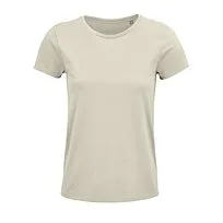 Футболка женская CRUSADER WOMEN 150 из органического хлопка, бежевый