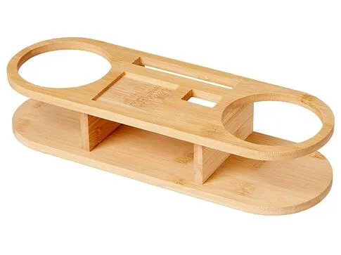 Набор для виски на бамбуковой подставке Boulevardier (Р)