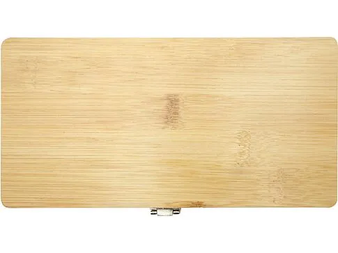 Набор инструментов Rivet из 19 предметов из бамбука/переработанной пластмассы - Натуральный