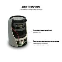 Беспроводная колонка Uniscend Grinder, черная
