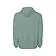 Толстовка с капюшоном KENIA унисекс, сине-зеленый выстиранный