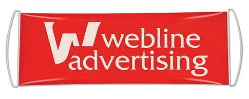 Заготовка баннера под шелкографию или трансфер, красный Заготовка баннера под шелкографию или трансфер, красный